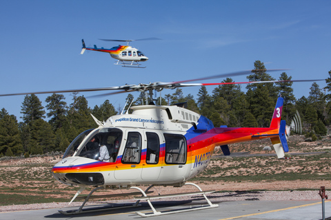 Grand Canyon Village: Helicopter Tour &amp; Hummer Tour OptionsHelicopter Ride with Daytime Hummer Tour