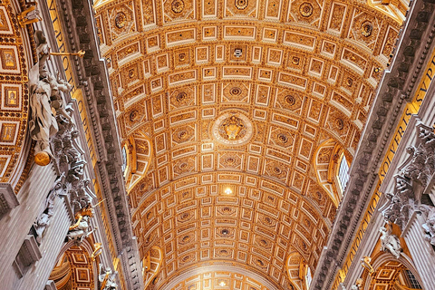 Rome: St Peter's Basilica & Papal Tombs Tour with Dome Climb Private Guided Tour including Dome