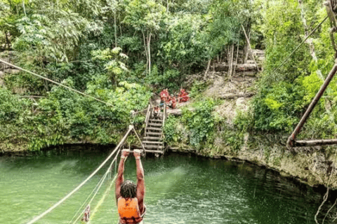 Excursão de aventura extrema na selva em CancúnExcursão de aventura extrema na selva em Cancun