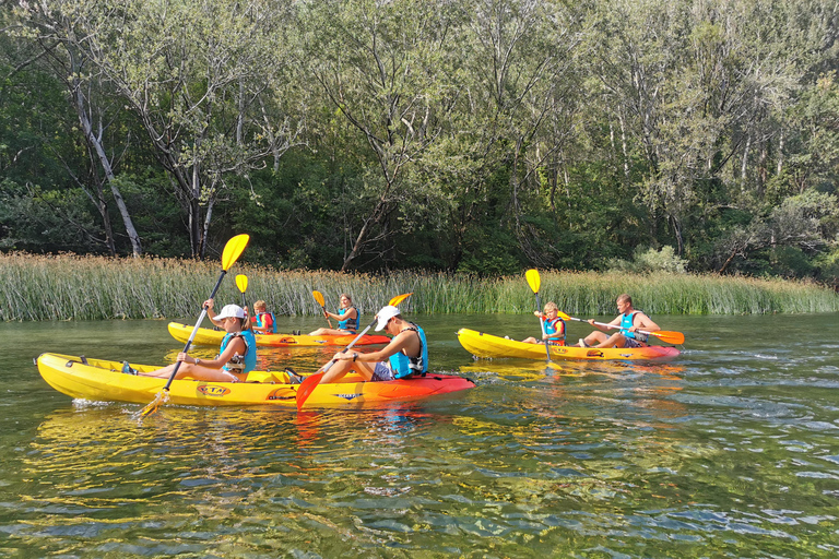 Omiš/Split : 4h de kayak dans le parc naturel protégé de Cetina