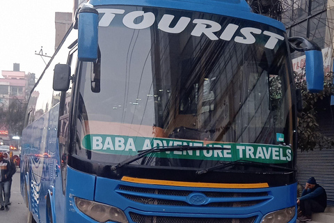 Bilhete de ônibus turístico de luxo de Pokhara para Kathmandu