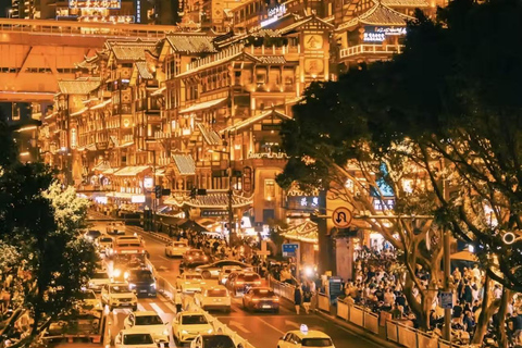 Chongqing: Kui Xing-toren, oude wijken en rondvaart op de YangtzeChongqing: Kui Xing-toren, oude stad en rondvaart op de Yangtze