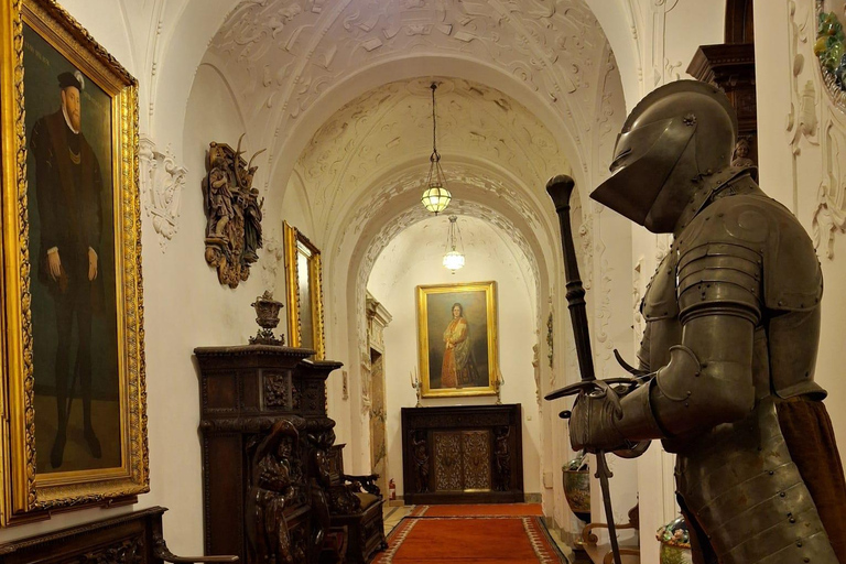 MINIVAN Dracula Castle, Peleș Castle & Wednesday 3 CASTLES Audio Guide 24 Languages