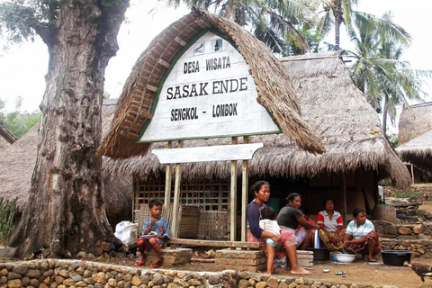 Excursão de um dia /Cultura de Sasak Lombok e vilarejo tradicional