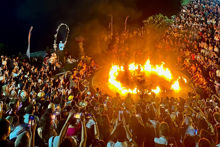 Bali: Uluwatu Temple Walking Tour with Sunset Kecak Show Uluwatu Walking Tour with 6 PM Kecak Fire Dance