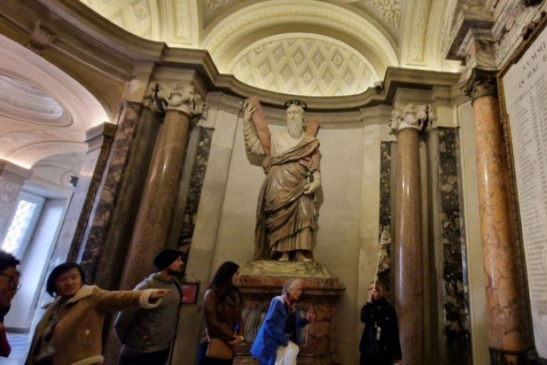 Rome : Basilique Saint-Pierre, tombeaux papaux et ascension du dômeVisite de groupe en anglais