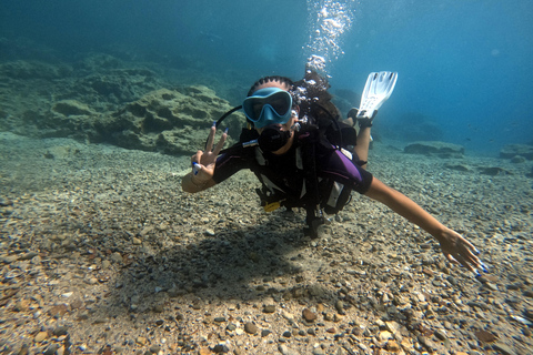 Experiência de mergulho com cilindroChipre: Experiência de mergulho com cilindro em Green Bay