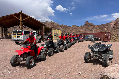 Las Vegas : Eldorado Canyon : visite guidée d'une demi-journée en ATV/UTVVisite d'une demi-journée du canyon d'Eldorado en quad monoplace