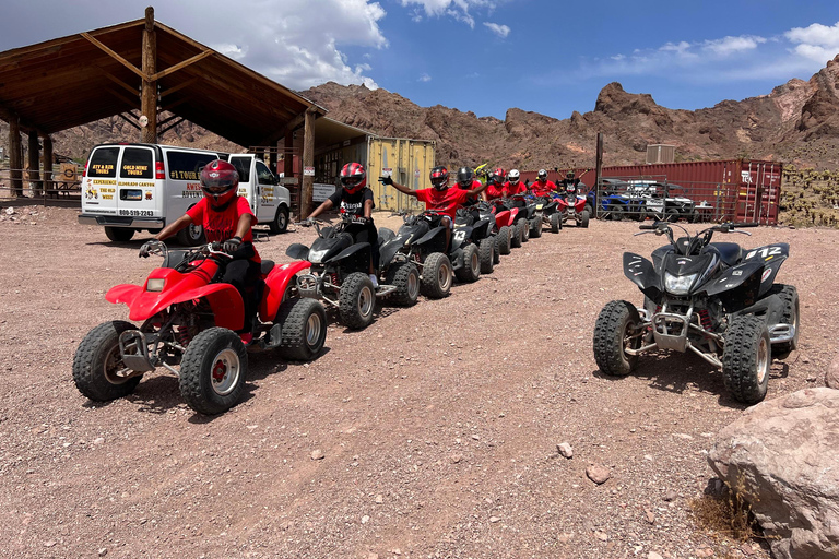 Las Vegas : Eldorado Canyon : visite guidée d'une demi-journée en ATV/UTVVisite d'une demi-journée du canyon d'Eldorado en quad monoplace