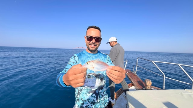 Side/Belek: Open Sea Fishing Trip with Hotel Pickup