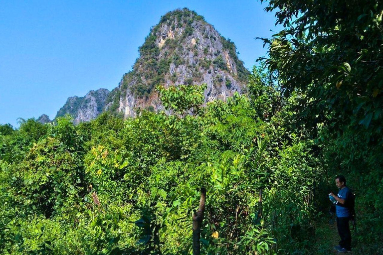 Luang Prabang: Biking, Trekking and Waterfall Private Tour