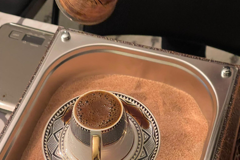 Philadelphie : atelier de préparation du café turc sur sablePhiladelphie : Atelier de préparation du café turc sur sable