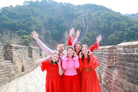 Forbidden City & Mutianyu Great Wall Tour w/ Multi-language Group Tour– Tickets, Guide & Fixed Meeting Point