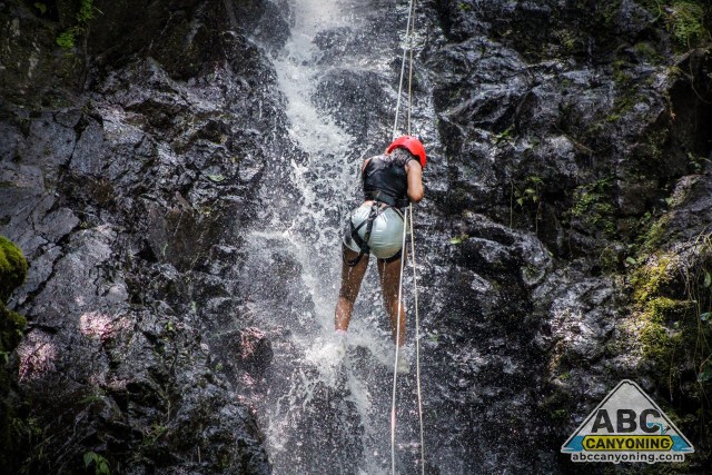 Vanuit La Fortuna: Canyoning & abseilen van watervallen in Arenal