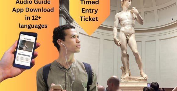 Florence: Timed Entry to Michelangelo&#39;s David & Audio Guide