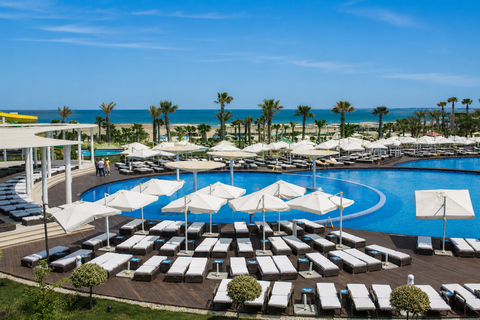 Baku:Private Amburan Beach Club Day Trip with Hotel Transfer