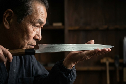 Kyoto: Custom Japanese Knife-Making Workshop in Arashiyama Beginner Japanese Knife Sharpening Workshop