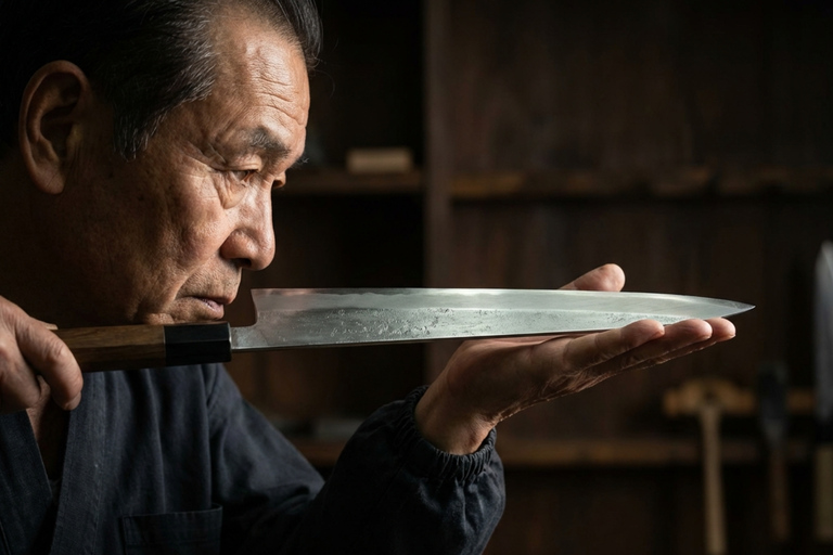 Kyoto: Custom Japanese Knife-Making Workshop in Arashiyama Beginner Japanese Knife Sharpening Workshop