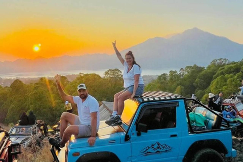 Mount Batur Jeep Sunrise Experience with Local Geopark Guide Jeep Sunrise With transfer