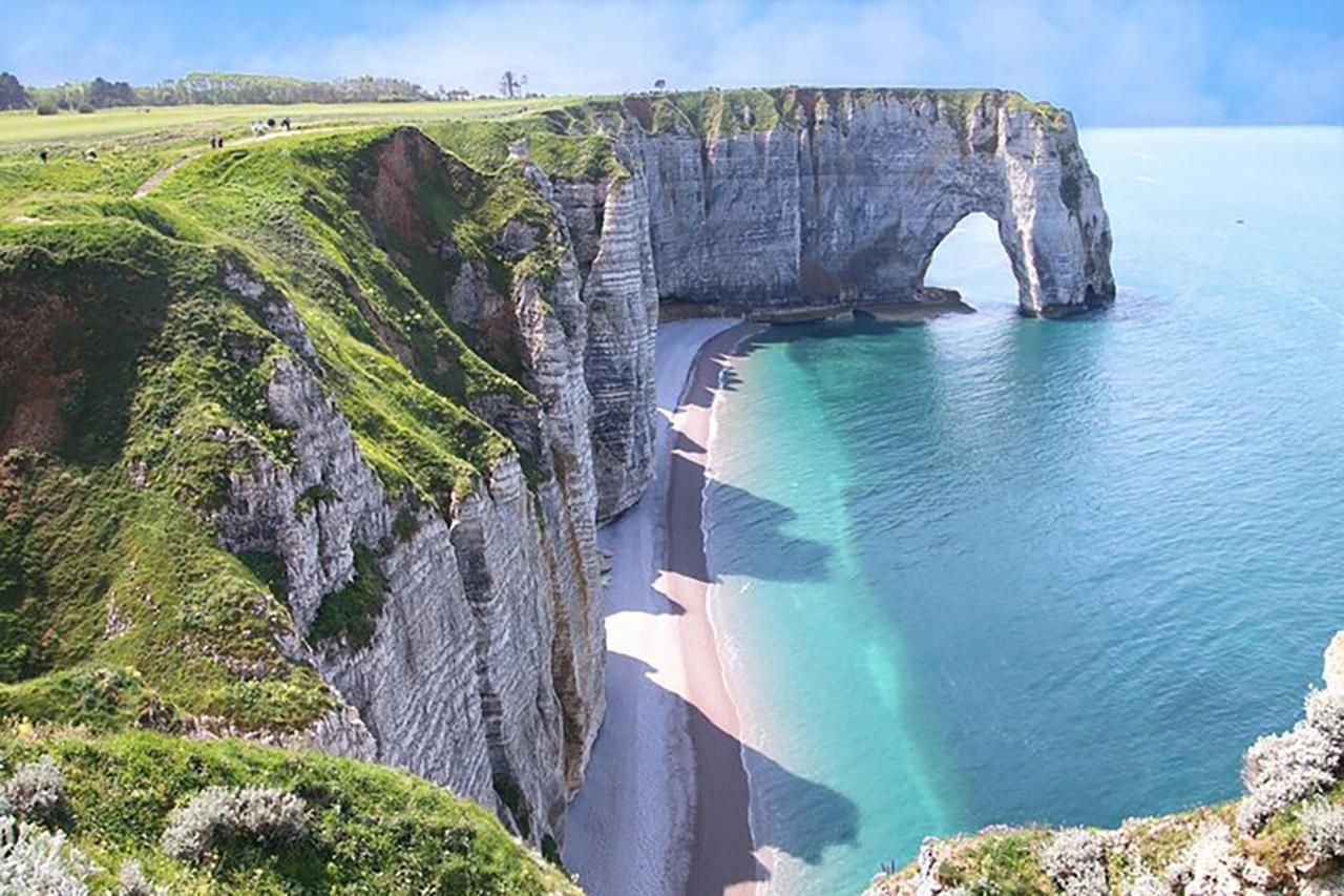Private Tagestour nach Étretat und Honfleur, Küste der Normandie