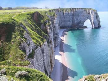 Private Tagestour nach Étretat und Honfleur, Küste der Normandie
