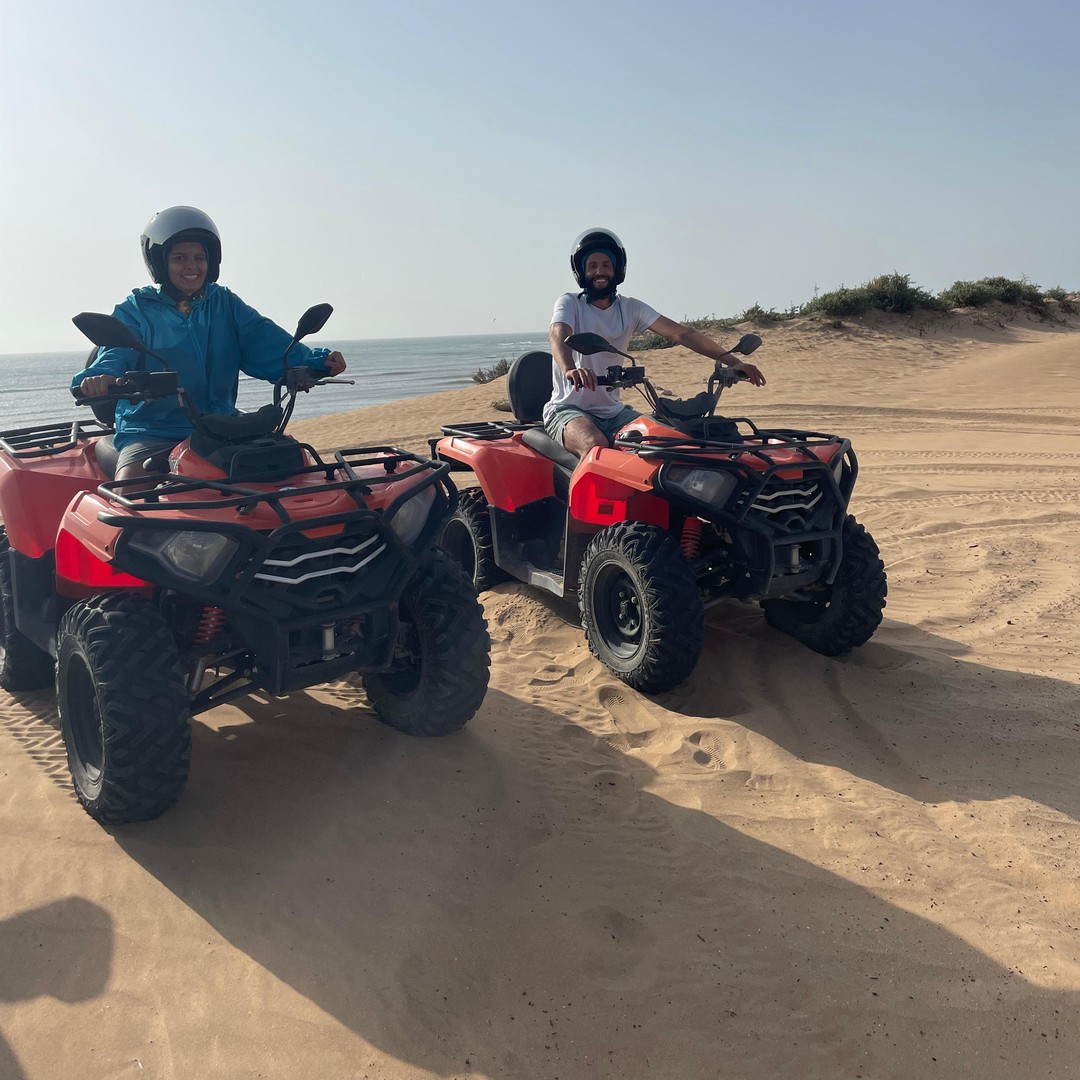 Essaouira P2 : aventure guidée en quad avec prise en charge à l'hôtel - quad
