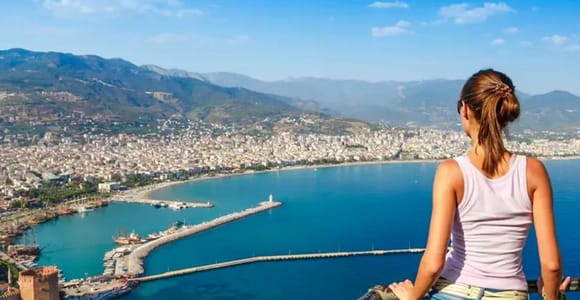 Alanya Night City Tour: Castle, Cleopatra Beach & Cable Car