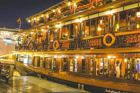 Ho Chi Minh: Enjoyable Dinner on Cruise with Live Music Group Tour Without Pick-Up/ Drop off