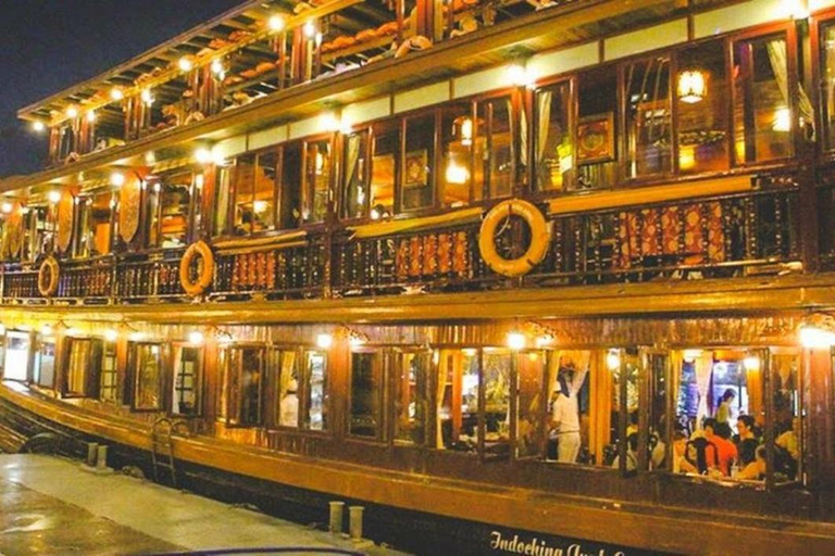 Ho Chi Minh: Enjoyable Dinner on Cruise with Live Music Group Tour Without Pick-Up/ Drop off