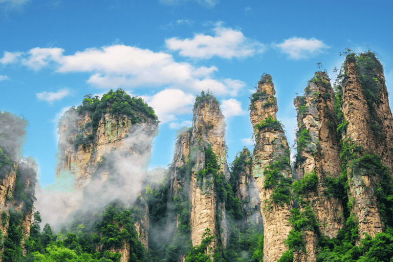 Parco Nazionale delle Foreste di Zhangjiajie: Ingresso con navetta