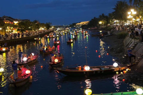 Da Nang: Tour della città vecchia di Hoi An e del villaggio del cocco con cena