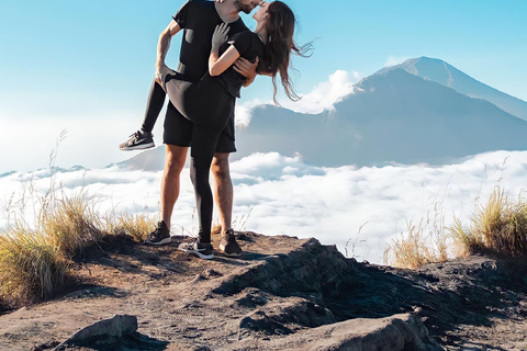 Bali: Mount Batur Sunrise Hike with Breakfast & Pickup Meeting Point (No Hotel Transfer) & Include Breakfast