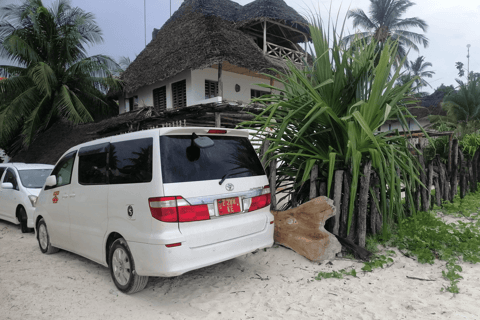 Zanzibar: Upphämtning på flygplatsen och privat taxi till valfri destinationZanzibar: Privat flygplatstransfer