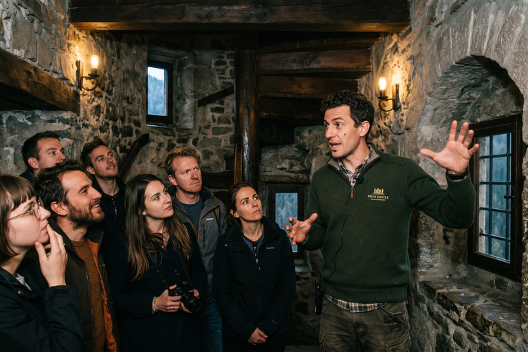 From Bucharest: Peles, Dracula & "Wednesday" Castles Tour COACH TOUR Audio guide in 24 languages