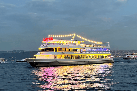 Istanbul: New Year&#039;s Eve Bosphorus Cruise with Dinner OptionVIP Dinner Menu, Alcoholic Drinks, and Hotel Transfer