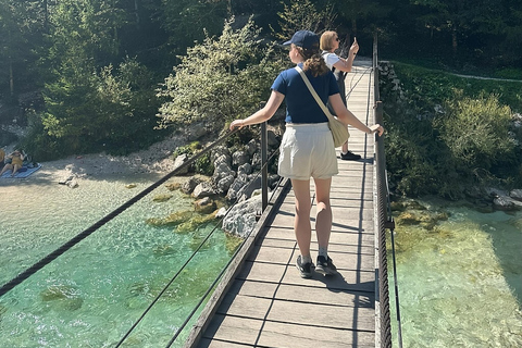 Bled:Soča Valley & Emerald River Tour with Scenic Train Ride
