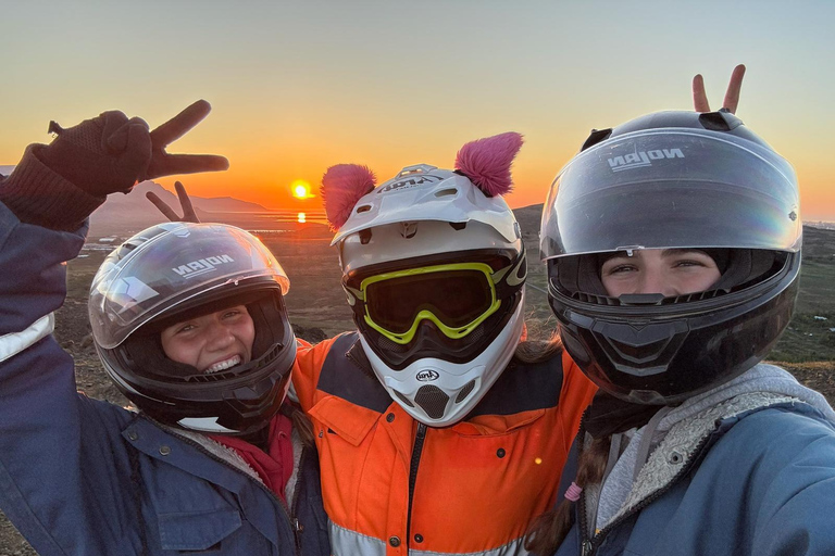 Reykjavik: 2 hour Midnight sun ATV adventure with Pickup Tour with 2 Persons Per ATV
