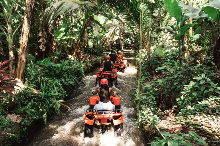 Ubud: Jungle ATV Adventure with Barong Cave & Rice Fields