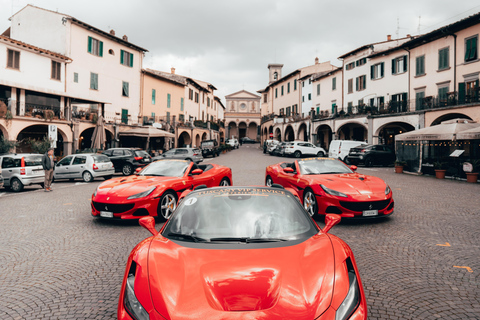 Firenze: Test Driver Ferrari con un istruttore privatoPercorso di 10 KM