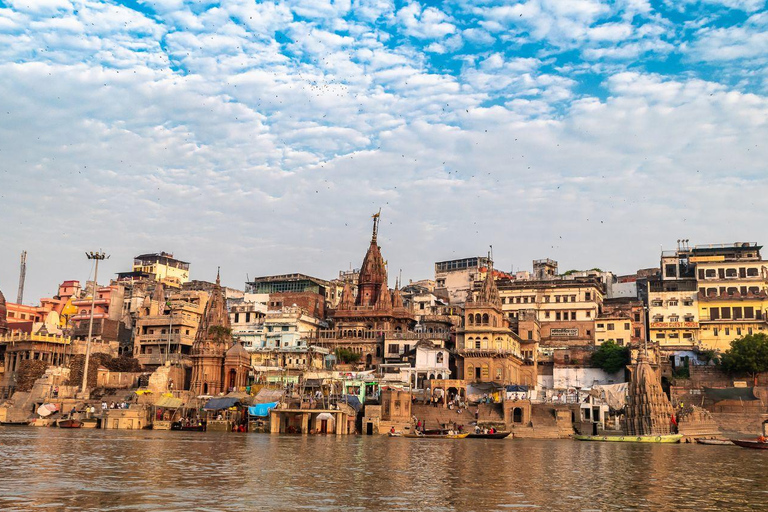 Varanasi: Dagsutflykt med Sarnath och båttur