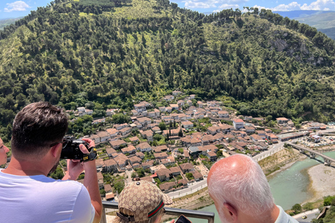 From Tirana: Sinec Waterfall Berat UNESCO Belsh Day Trip