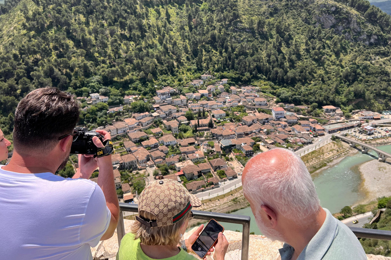 From Tirana: Sinec Waterfall Berat UNESCO Belsh Day Trip