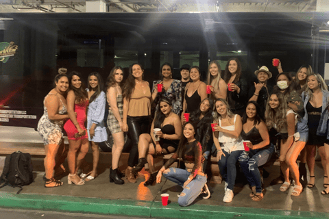 Las Vegas : Visite privée en bus du Strip de Las Vegas avec champagne