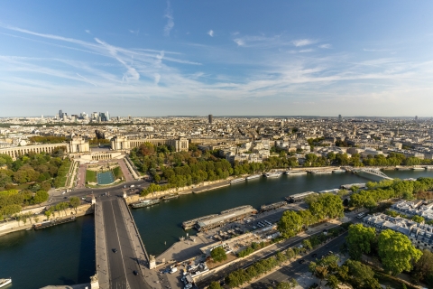 Eiffelturm: Direkter Zugang & Führung 2. Ebene und SpitzeFührung auf der Spitze auf Englisch