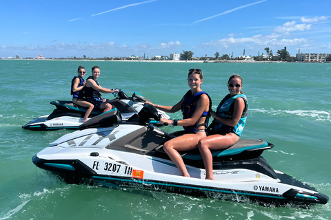 St. Pete: Guided Jet Ski Tour with Island Hopping
