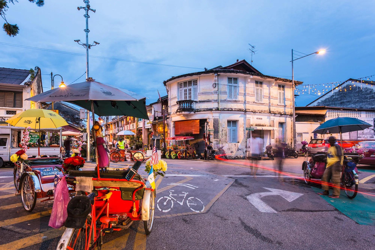 Penang: Georgetown Heritage Tour , Trishaw Ride & transfers