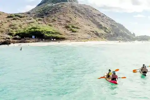 Kailua, Oahu: Tour guidato in E-Bike e Kayak alle isole Mokulua