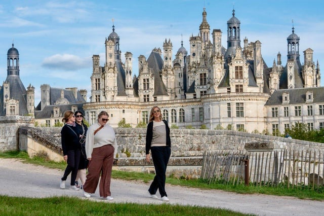 Depuis Paris : excursion 1 jour dégustation de vin et châteaux de la Loire