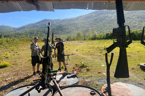 Campo de tiro Phnom Penh Kampot Kep Sihanoukville Camboja