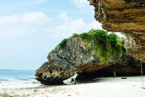 Secret Beach, Kuza Cave and Jozani forest with transfer